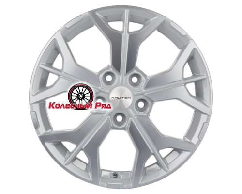 Купить диски Khomen Wheels 7x17/5x114,3 ET45 D60,1 KHW1715 (Changan/Geely/Lexus/Toyota) F-Silver-FP от производителя Khomen Wheels в Казани