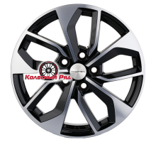 Khomen Wheels 7x17/5x112 ET43 D57,1 KHW1703 (Kodiaq/Tiguan) Black-FP