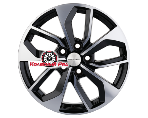 Купить диски Khomen Wheels 7x17/5x112 ET43 D57,1 KHW1703 (Kodiaq/Tiguan) Black-FP от производителя Khomen Wheels в Казани