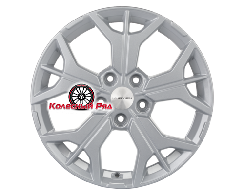 Купить диски Khomen Wheels 7x17/5x112 ET45 D57,1 KHW1715 (Karoq) F-Silver от производителя Khomen Wheels в Казани