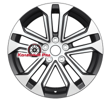 Khomen Wheels 7x18/5x114,3 ET35 D60,1 KHW1803 (Changan/Geely/Lexus/Suzuki/Toyota) Black-FP