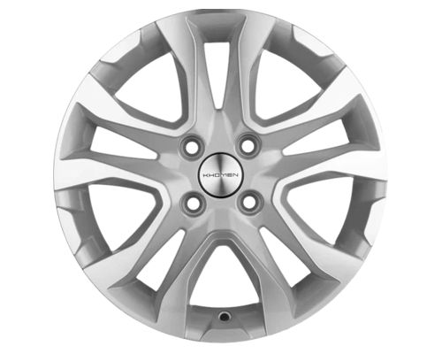 Купить диски Khomen Wheels 6x15/4x100 ET46 D54,1 KHW1503 (Rio/Solaris) F-Silver-FP от производителя Khomen Wheels в Казани Купить диски Khomen Wheels 6x15/4x100 ET46 D54,1 KHW1503 (Rio/Solaris) F-Silver-FP от производителя Khomen Wheels в Казани