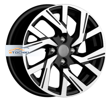 K&K 6x15/4x100 ET37 D60,1 КС1030 Алмаз черный