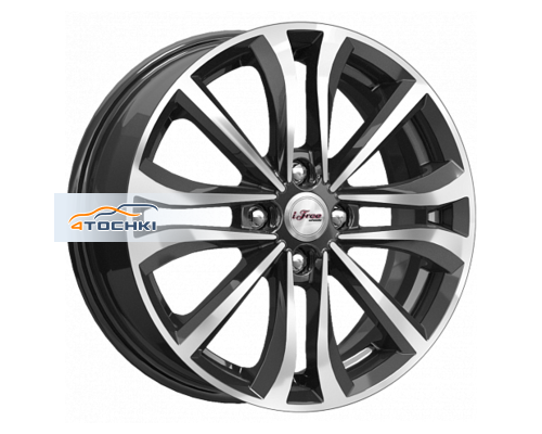 Купить диски iFree 6x16/4x100 ET45 D56,6 Панган (КС938) Блэк Джек от производителя iFree в Казани