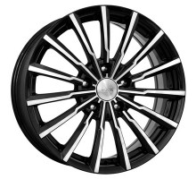 K&K 7x17/5x114,3 ET45 D66,1 Акцент (КС562) Алмаз черный