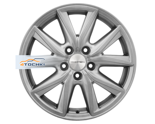 Купить диски Khomen Wheels 7x17/5x114,3 ET39 D60,1 KHW1706 (RAV4) G-Silver от производителя Khomen Wheels в Казани