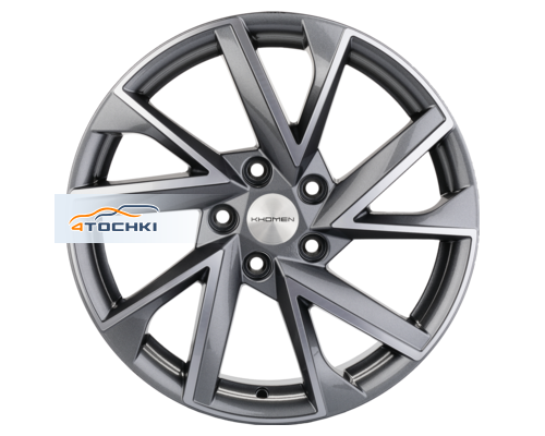 Купить диски Khomen Wheels 7x17/5x114,3 ET45 D67,1 KHW1714 (CX-5/i40/X-Trail) Gray-FP от производителя Khomen Wheels в Казани