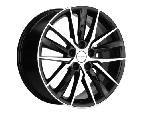 Купить диски Khomen Wheels 8x18/5x108 ET46 D63,4 KHW1807 (Tugella/Jaguar XF/F-Pace) Black-FP от производителя Khomen Wheels в Казани