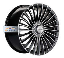 Khomen Wheels 9,5x20/5x112 ET38 D66,6 KHW2008 (Mercedes Rear) Gray-FP Matt