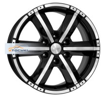 K&K 7,5x17/6x114,3 ET30 D66,1 Окинава (КС635) Алмаз черный