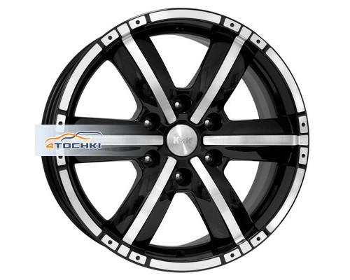 Купить диски K&K 7,5x17/6x114,3 ET30 D66,1 Окинава (КС635) Алмаз черный от производителя K&K в Казани Купить диски K&K 7,5x17/6x114,3 ET30 D66,1 Окинава (КС635) Алмаз черный от производителя K&K в Казани
