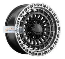 LS 9x18/6x139,7 ET30 D100,1 1348 BKSL (конус, Колпак+лого)