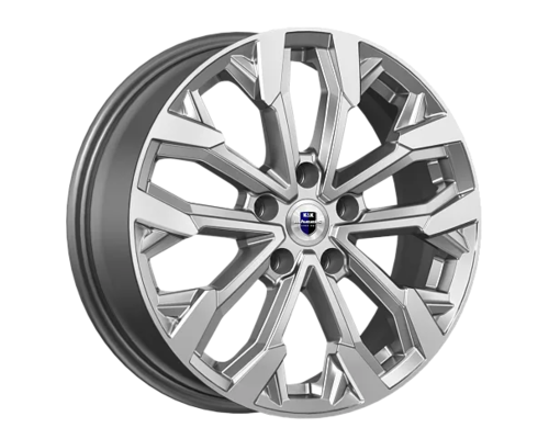 Купить диски K&K 6,5x17/5x112 ET49 D66,6 Морейн (КС1046) Дарк платинум от производителя K&K в Казани