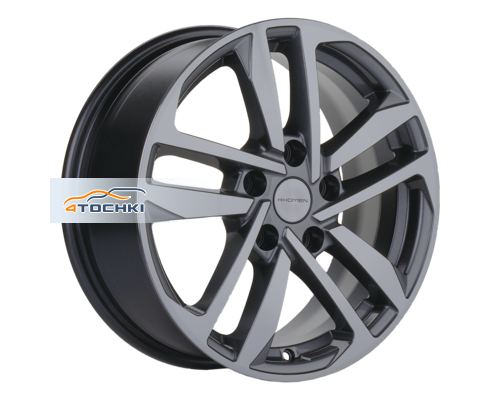 Купить диски Khomen Wheels 6,5x16/5x114,3 ET43 D67,1 KHW1612 (Huyndai/Kia) Gray от производителя Khomen Wheels в Казани Купить диски Khomen Wheels 6,5x16/5x114,3 ET43 D67,1 KHW1612 (Huyndai/Kia) Gray от производителя Khomen Wheels в Казани