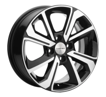 Khomen Wheels 6x15/4x100 ET40 D60,1 KHW1501 (Logan/Sandero/Xray) Black-FP