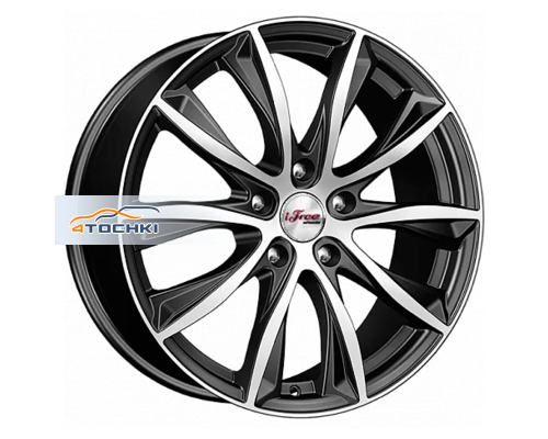 Купить диски iFree 7,5x18/5x114,3 ET45 D67,1 Каzантип (КС684М) Блэк Джек от производителя iFree в Казани Купить диски iFree 7,5x18/5x114,3 ET45 D67,1 Каzантип (КС684М) Блэк Джек от производителя iFree в Казани