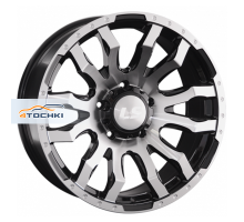 LS 9x20/6x139,7 ET20 D100,1 1294 BKF (конус, Колпак+лого)