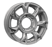 Khomen Wheels 5,5x15/5x139,7 ET5 D108,1 KHW1505 (Jimny) F-Silver-FP