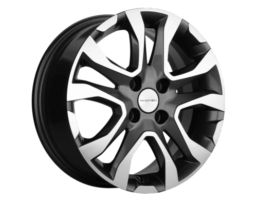 Купить диски Khomen Wheels 6x15/4x100 ET50 D60,1 KHW1503 (Vesta) Gray-FP от производителя Khomen Wheels в Казани