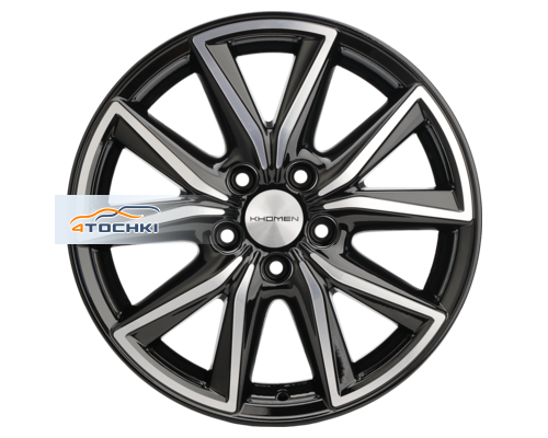 Купить диски Khomen Wheels 7x17/5x114,3 ET39 D60,1 KHW1706 (RAV4) Black-FP от производителя Khomen Wheels в Казани Купить диски Khomen Wheels 7x17/5x114,3 ET39 D60,1 KHW1706 (RAV4) Black-FP от производителя Khomen Wheels в Казани