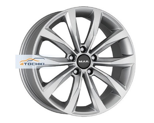 Купить диски MAK 8x20/5x114,3 ET45 D67,1 Wolf Silver от производителя MAK в Казани Купить диски MAK 8x20/5x114,3 ET45 D67,1 Wolf Silver от производителя MAK в Казани