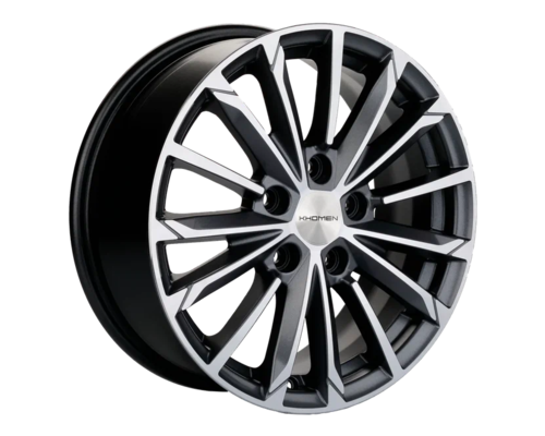 Купить диски Khomen Wheels 6,5x16/5x112 ET39,5 D66,6 KHW1611 (Actyon) Gray-FP от производителя Khomen Wheels в Казани Купить диски Khomen Wheels 6,5x16/5x112 ET39,5 D66,6 KHW1611 (Actyon) Gray-FP от производителя Khomen Wheels в Казани