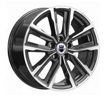 K&K 7,5x17/5x114,3 ET40 D66,1 Лацио (КС964) Алмаз черный