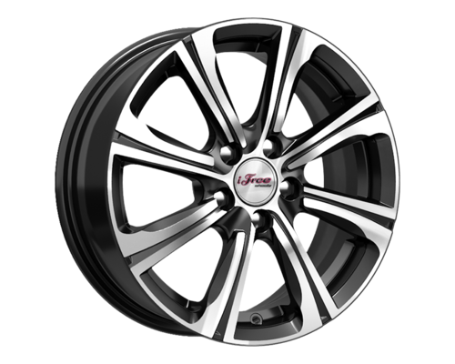 Купить диски iFree 6x15/5x100 ET38 D57,1 Апероль (КС862) Блэк Джек от производителя iFree в Казани