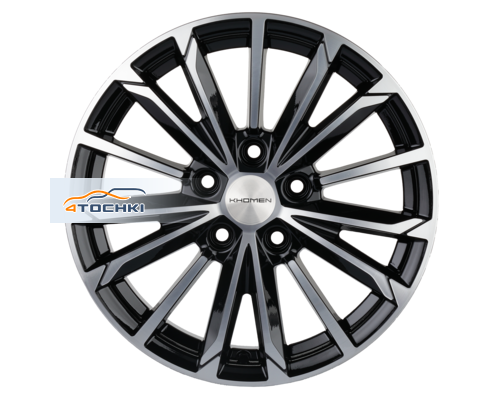 Купить диски Khomen Wheels 6,5x16/5x114,3 ET45 D67,1 KHW1611 (Huyndai/Mazda) Black-FP от производителя Khomen Wheels в Казани Купить диски Khomen Wheels 6,5x16/5x114,3 ET45 D67,1 KHW1611 (Huyndai/Mazda) Black-FP от производителя Khomen Wheels в Казани