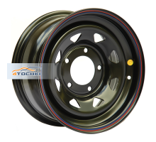 Off-Road Wheels 8x16/5x130 ET20 D84 Мерседес Черный (треуг. мелкий)