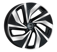 MAK 8x19/5x114,3 ET45 D76 Electra Black mirror