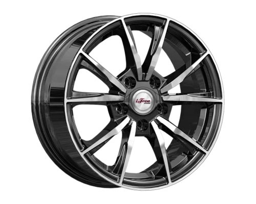 Купить диски iFree 6,5x15/5x114,3 ET43 D66,1 Сион (КС1055) Блэк Джек от производителя iFree в Казани Купить диски iFree 6,5x15/5x114,3 ET43 D66,1 Сион (КС1055) Блэк Джек от производителя iFree в Казани