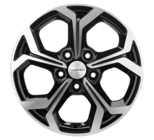 Khomen Wheels 6,5x16/5x108 ET50 D63,3 KHW1606 (Focus) Black-FP