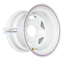 Off-Road Wheels 8x16/5x139,7 ET-25 D110 УАЗ (треуг.) Белый