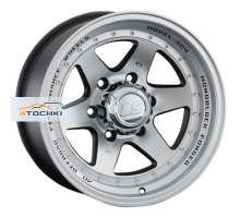 LS 8x16/6x139,7 ET-10 D106,1 879 MBF (конус, Колпак+лого)