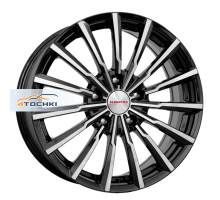 K&K 5,5x14/4x100 ET43 D60,1 Акцент-оригинал (КС641) Алмаз черный
