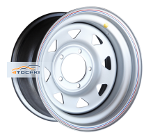 Off-Road Wheels 8x16/5x139,7 ET-19 D110 УАЗ (треуг. мелкий) Серебристый