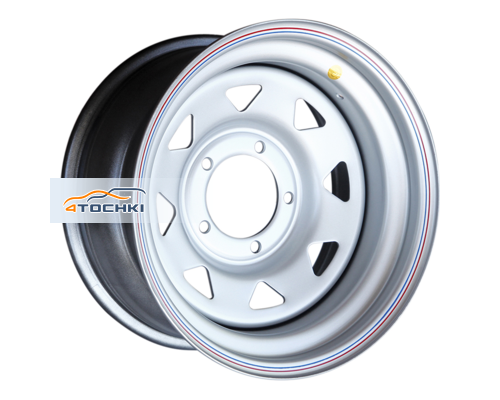 Купить диски Off-Road Wheels 8x16/5x139,7 ET-19 D110 УАЗ (треуг. мелкий) Серебристый от производителя Off-Road Wheels в Казани