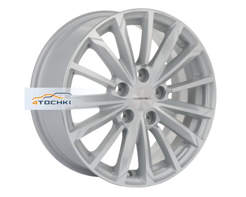 Купить диски Khomen Wheels 6,5x16/5x114,3 ET45 D67,1 KHW1611 (Huyndai/Mazda) F-Silver от производителя Khomen Wheels в Казани