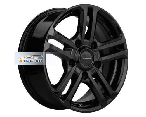 Купить диски Khomen Wheels 6,5x16/5x139,7 ET40 D98,5 KHW1602 (Niva 4x4) Black от производителя Khomen Wheels в Казани