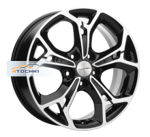 Khomen Wheels 7x17/5x114,3 ET48 D67,1 KHW1702 (Kia K5) Black-FP
