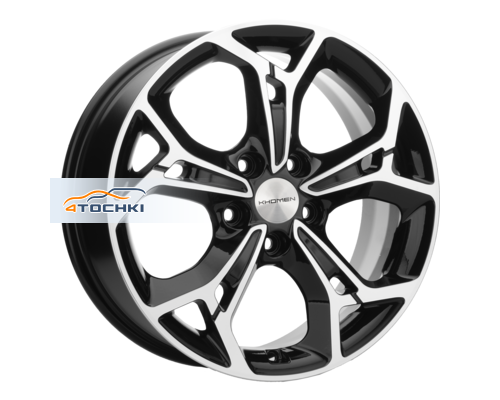 Купить диски Khomen Wheels 7x17/5x114,3 ET48 D67,1 KHW1702 (Kia K5) Black-FP от производителя Khomen Wheels в Казани