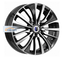 K&K 6,5x17/4x100 ET43 D60,1 Flanker (КС905) Алмаз черный