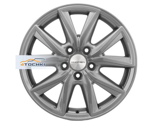 Купить диски Khomen Wheels 7x17/5x114,3 ET39 D60,1 KHW1706 (RAV4) Gray от производителя Khomen Wheels в Казани