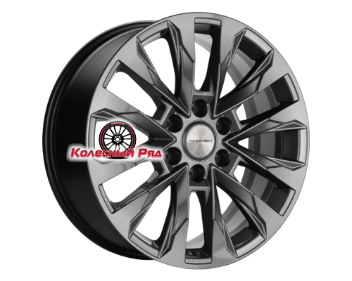 Купить диски Khomen Wheels 8x20/6x114,3 ET40 D67,1 KHW2010 (Mohave) Gray от производителя Khomen Wheels в Казани