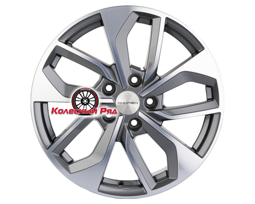 Купить диски Khomen Wheels 7x17/5x114,3 ET45 D60,1 KHW1703 (Changan/Geely/Lexus/Toyota) Gray-FP от производителя Khomen Wheels в Казани