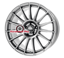 OZ 9,5x21/5x130 ET55 D71,6 Superturismo Dakar Matt Graphite + Silver Lettering