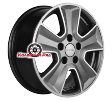 Khomen Wheels 6,5x16/5x114,3 ET43 D67,1 KHW1601 (Huyndai/Kia) Gray-FP