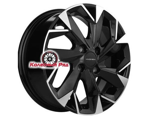 Купить диски Khomen Wheels 5,5x14/4x100 ET43 D60,1 KHW1402 Black-FP от производителя Khomen Wheels в Казани