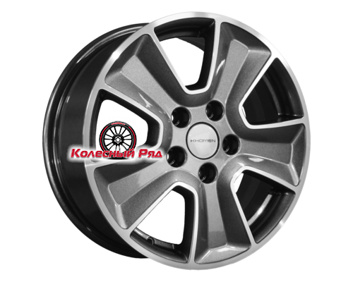 Купить диски Khomen Wheels 6,5x16/5x114,3 ET46 D67,1 KHW1601 (Mitsubishi) Gray-FP от производителя Khomen Wheels в Казани